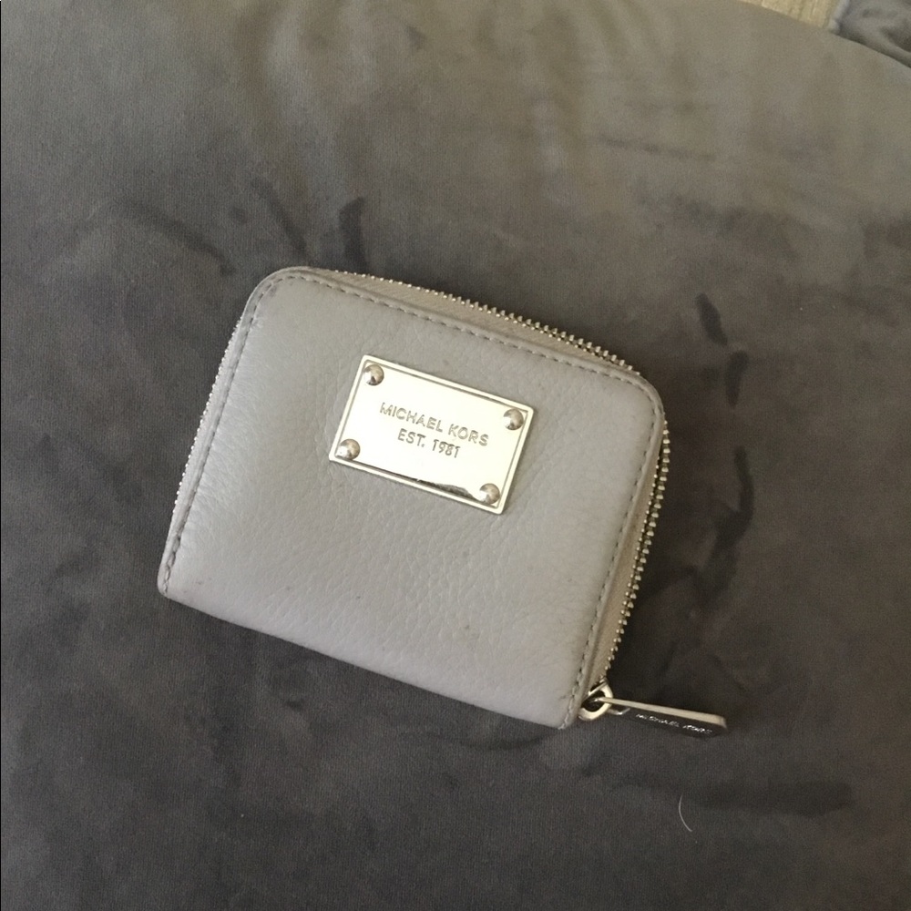Grey Michael Kors wallet